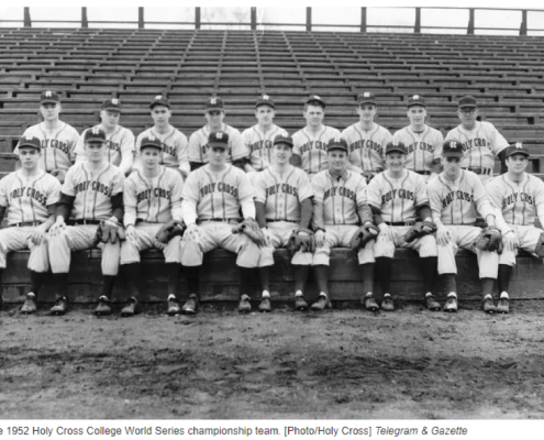 1952 Holy Cross baseball team