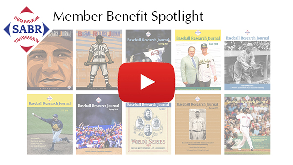 Video: How to subscribe to receive the Baseball Research Journal