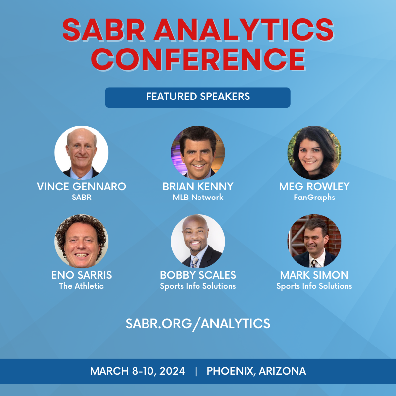 2024 SABR Analytics Conference featured speakers
