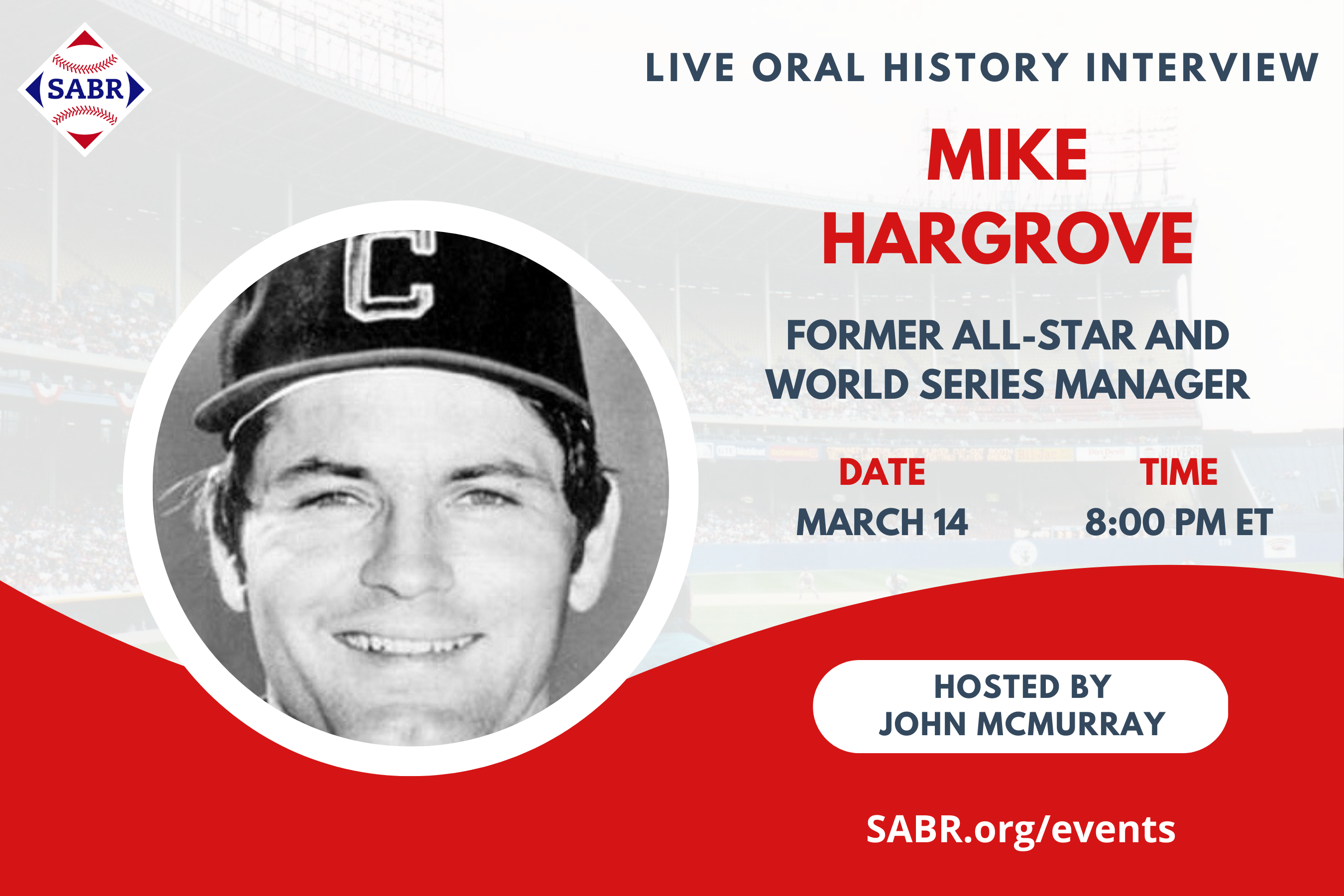 SABR Live Oral History: Mike Hargrove