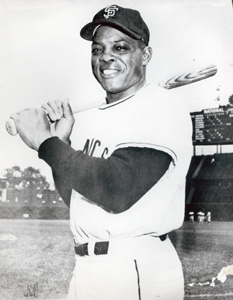 Willie Mays (Courtesy National Baseball Hall of Fame)