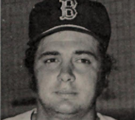 Mel Behney (1974 Boston Red Sox Yearbook)