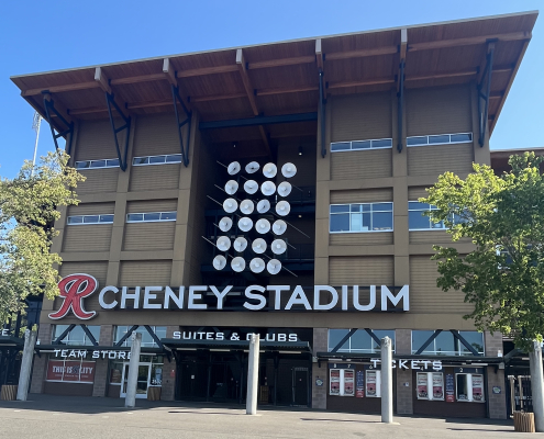 Cheney Stadium in Tacoma, Washington, circa June 2024 (Photo: Jake Rinloan)