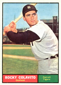 Rocky Colavito (Trading Card DB)