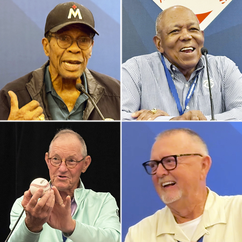 SABR 52 (clockwise from top-left): Rod Carew, Tony Oliva, Bert Blyleven, Jim Kaat