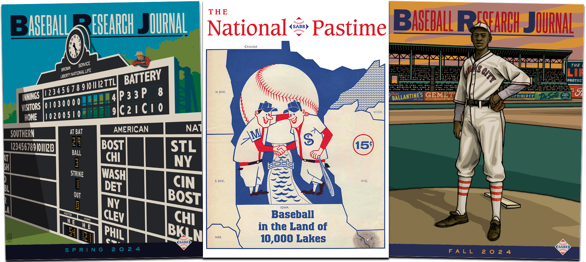 2024 SABR Baseball Research Journal and National Pastime