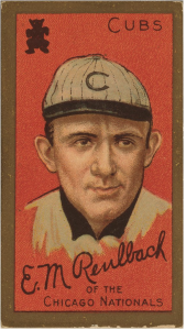 1911 T205 Ed Reulbach Piedmont baseball card