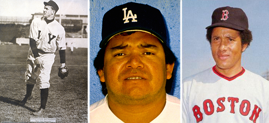 SABR Research Collection: Christy Mathewson, Fernando Valenzuela, Diego Seguí