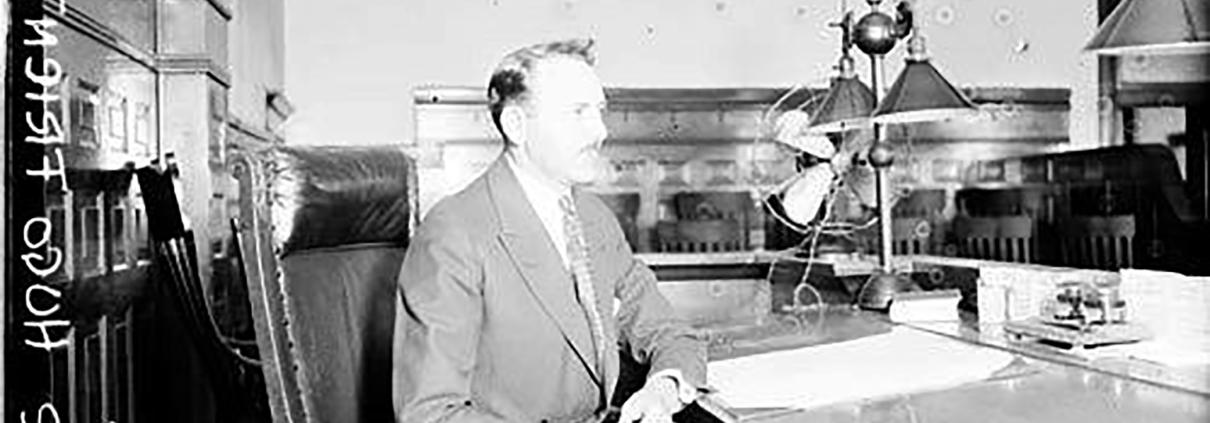 Judge Hugo M. Friend presided over the Black Sox trial during the summer of 1921, less than a year after he was tabbed to fill a temporary vacancy on the Cook County circuit court bench. (Photo: Chicago History Museum, Chicago Daily News Collection, DN-0073350)