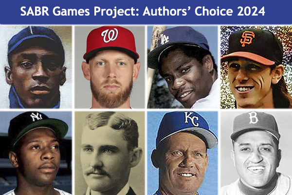 SABR Games Project: Authors' Choice 2024