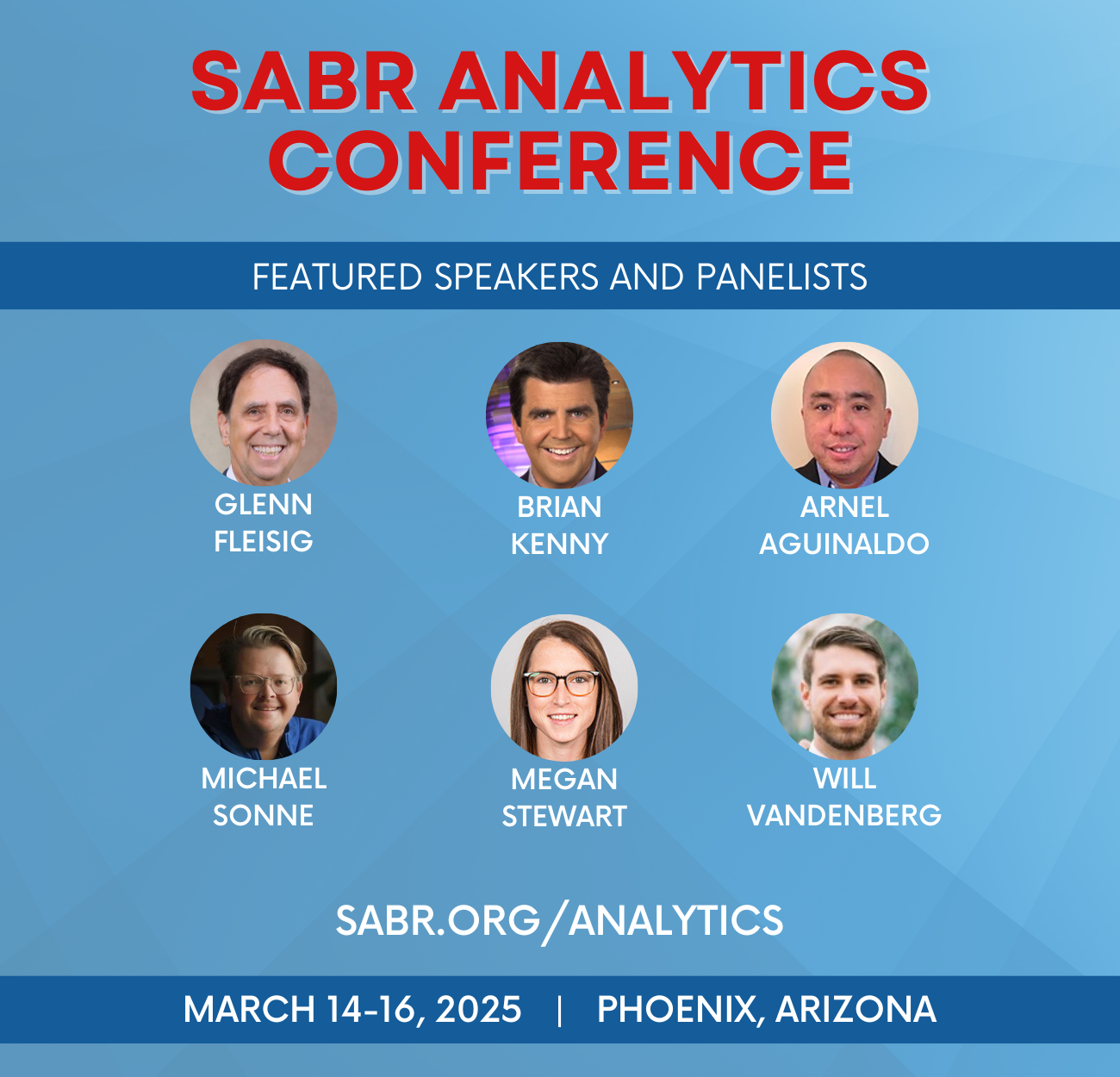 2025 SABR Analytics Conference speakers