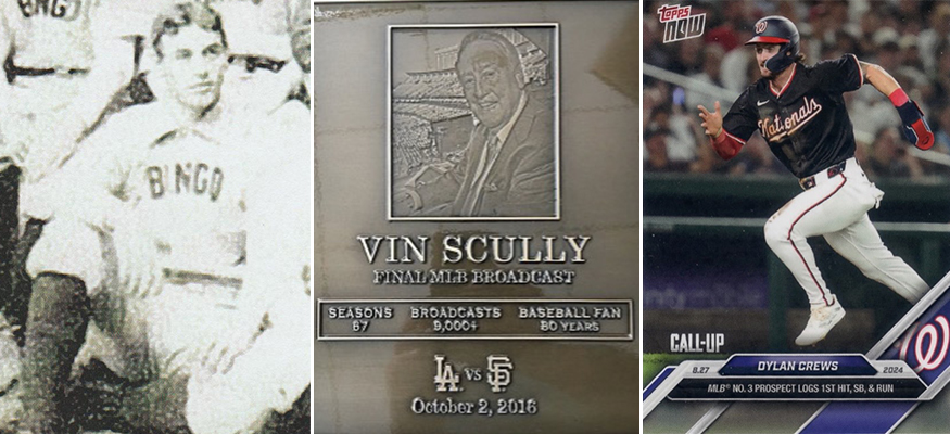 SABR Research Collection: Bert Inks, Vin Scully historical marker, Dylan Crews