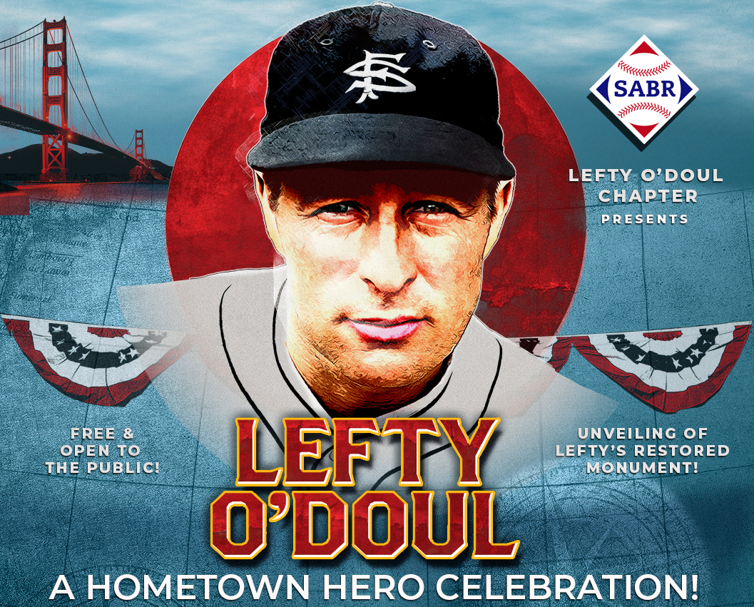 Join SABR on August 9 for Lefty O'Doul Monument Renovation and Celebration Event in California