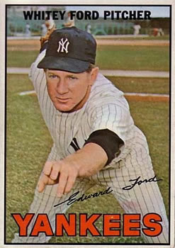 Whitey Ford, Trading Card Database.