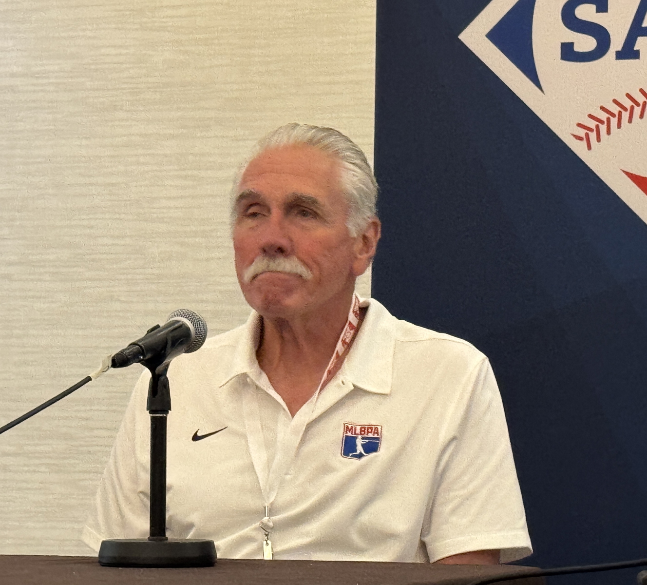 Steve Rogers at SABR 53 on June 27, 2025, in Irving, Texas
